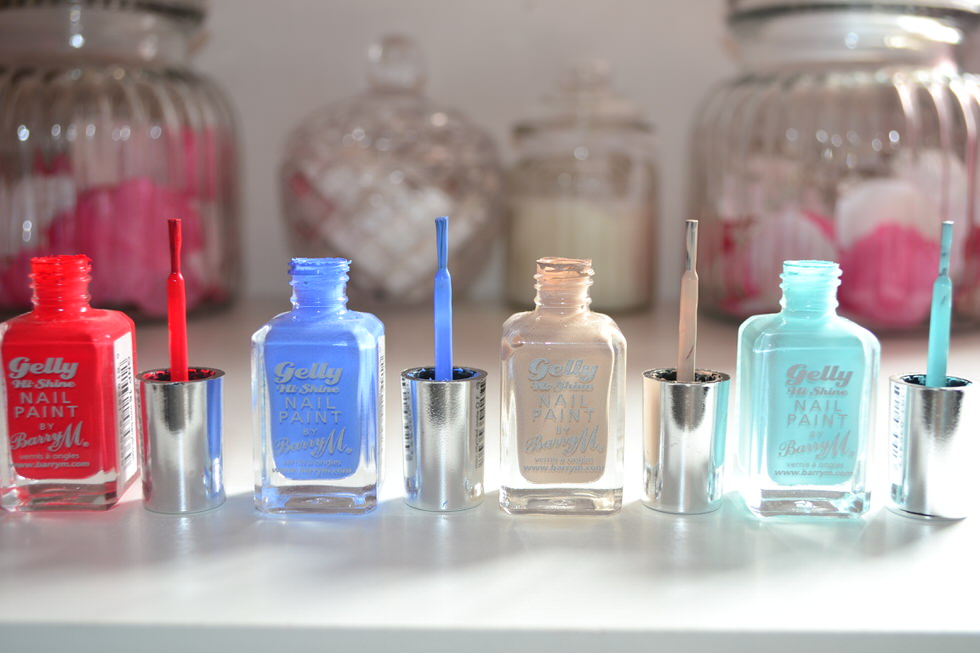 BarryM Gelly Hi Shine Nail Polish Range