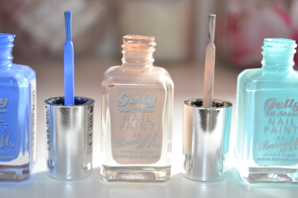BarryM Gelly Hi Shine Nail Polish Range