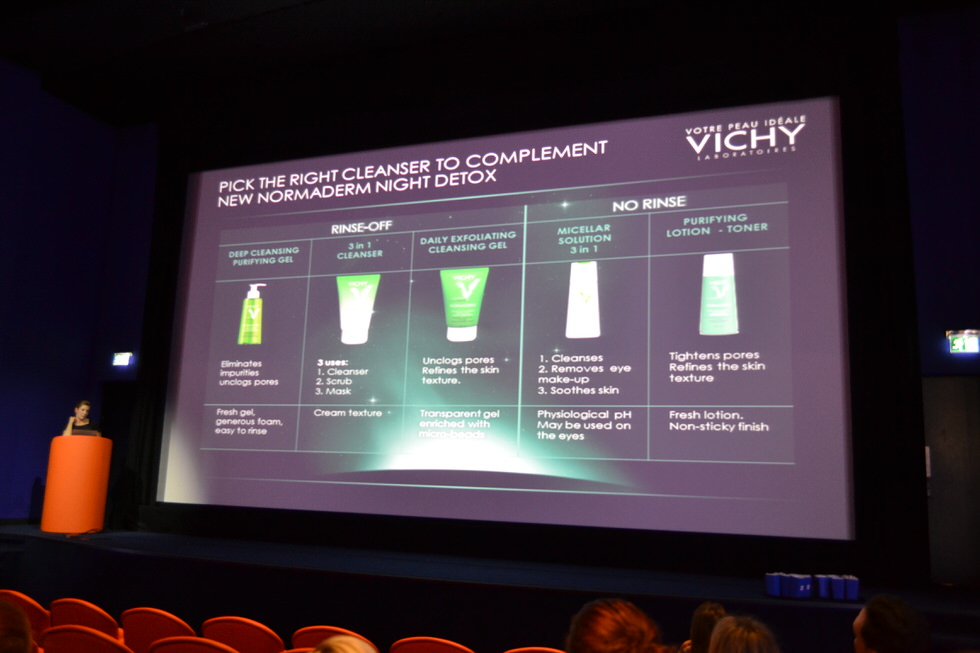 Vichy Normaderm press event