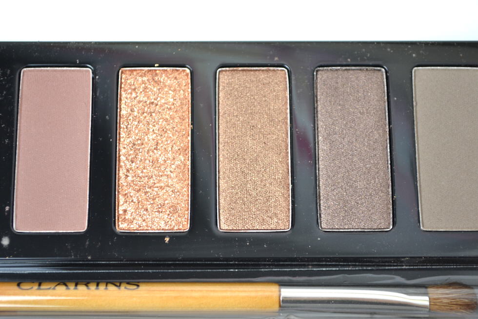 Clarins the essentials eye makeup palette - chairtmas make-up blogger review