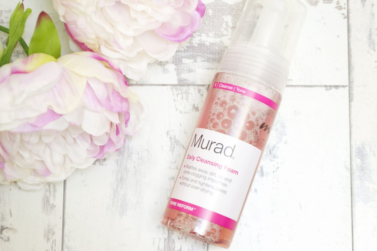 murad pore rescue daily cleansing foam